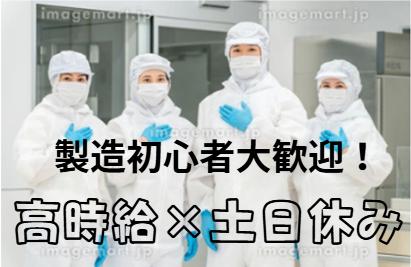 ボタン操作/製造の軽作業/ライン作業なし